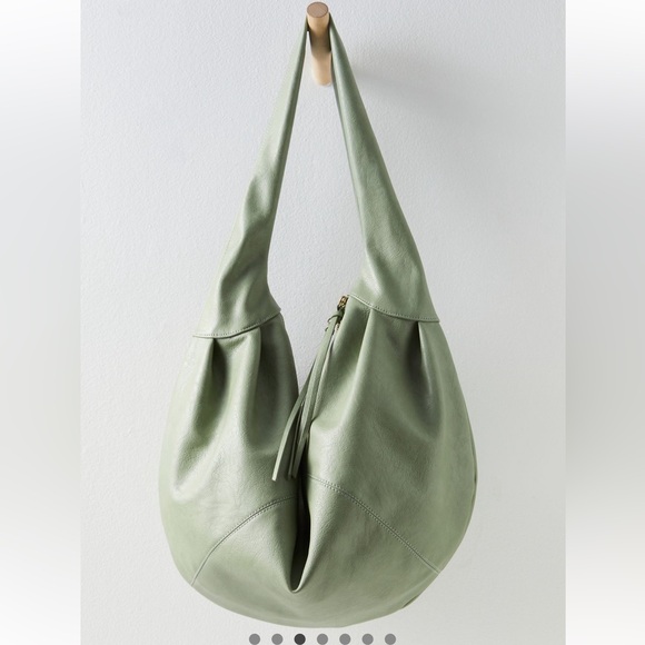 Free People Slouchy Carry All Spearmint - Picture 8 of 13